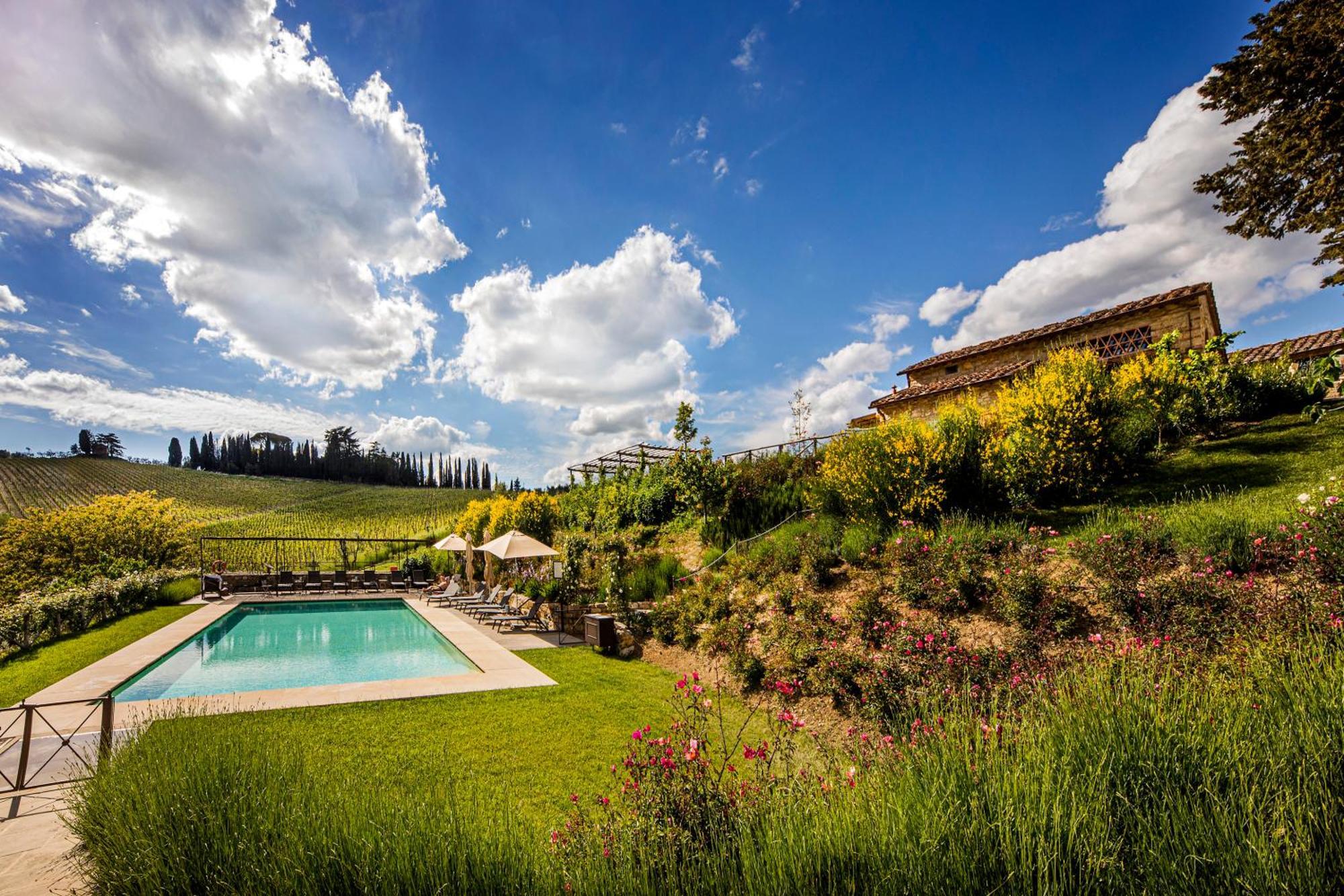 Borgo Del Cabreo Hotel Greve in Chianti Exterior photo